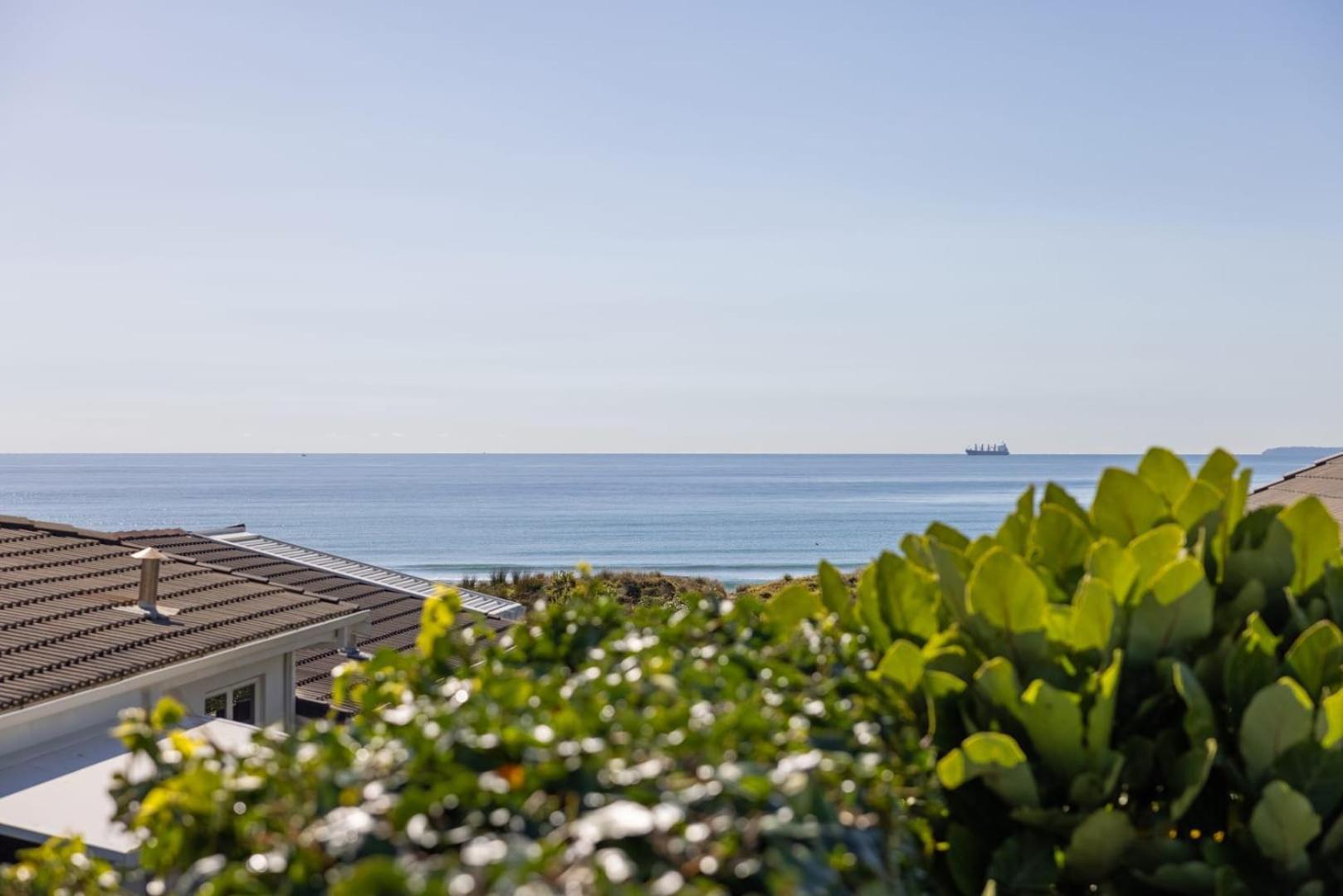 הוילה מאונט מאונגאנוי Seaside Beach Retreat - Outdoor Living מראה חיצוני תמונה