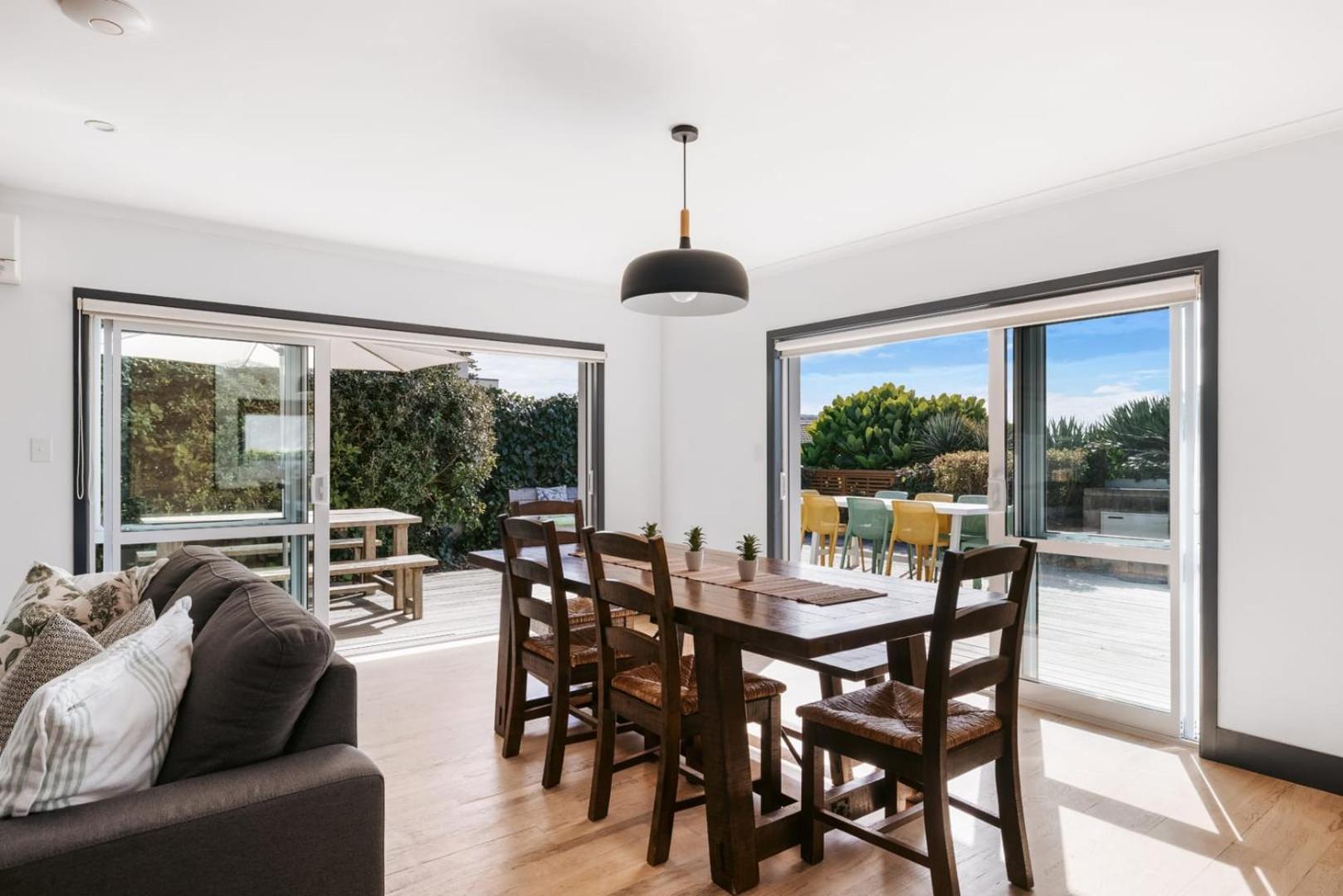הוילה מאונט מאונגאנוי Seaside Beach Retreat - Outdoor Living מראה חיצוני תמונה