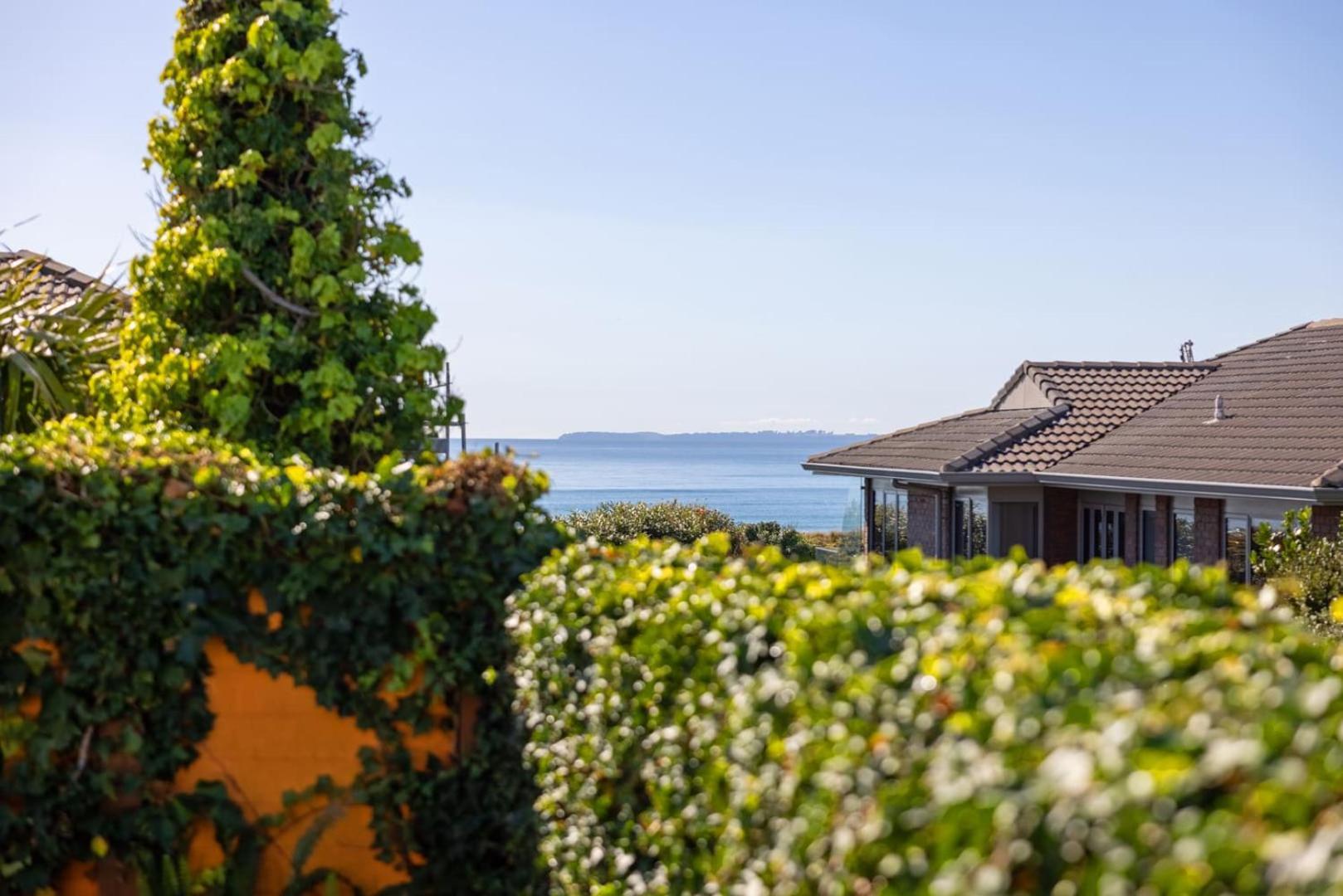 הוילה מאונט מאונגאנוי Seaside Beach Retreat - Outdoor Living מראה חיצוני תמונה