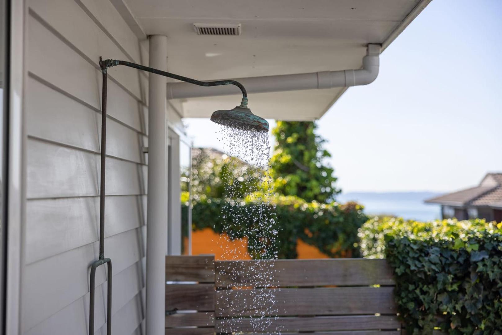 הוילה מאונט מאונגאנוי Seaside Beach Retreat - Outdoor Living מראה חיצוני תמונה