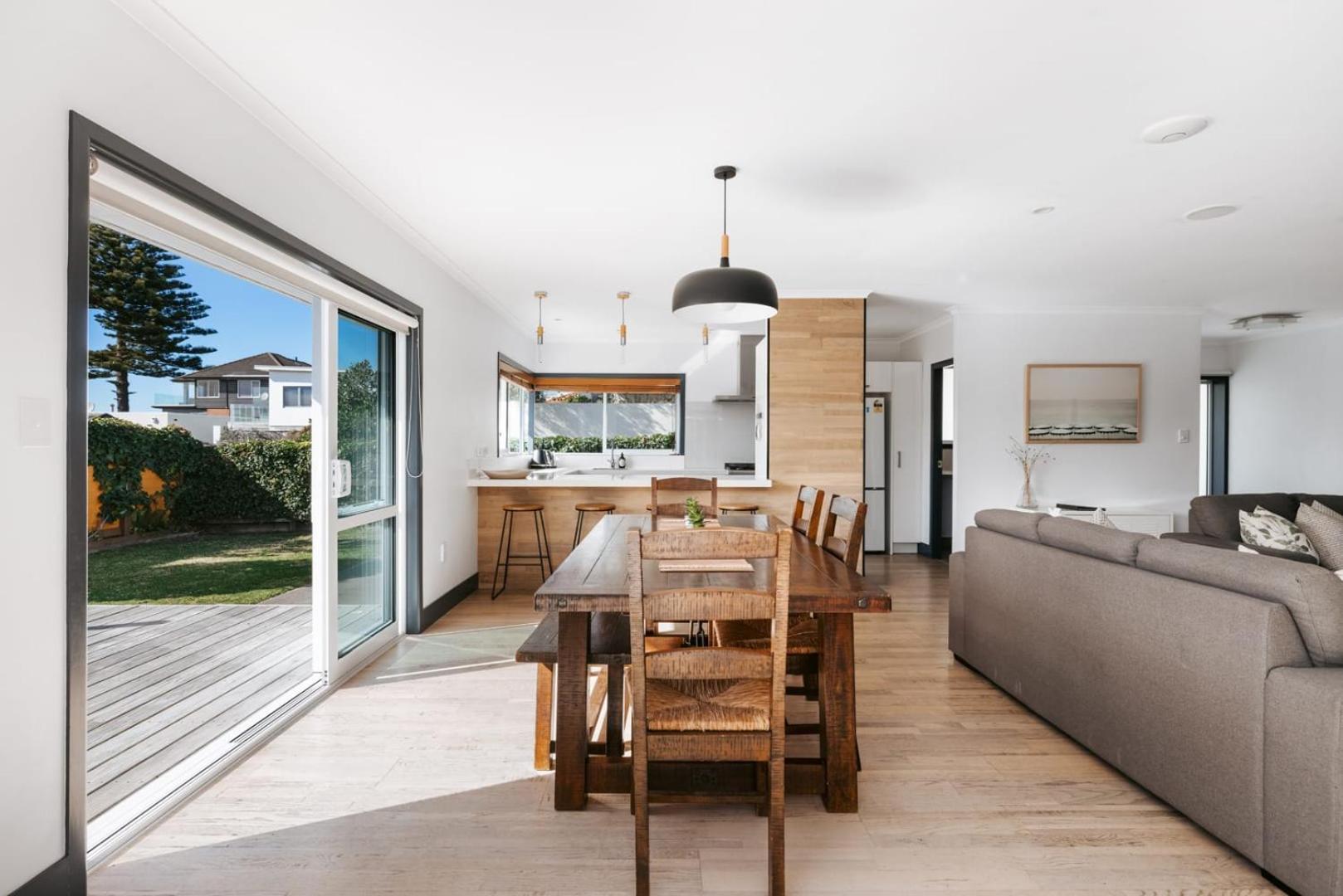 הוילה מאונט מאונגאנוי Seaside Beach Retreat - Outdoor Living מראה חיצוני תמונה