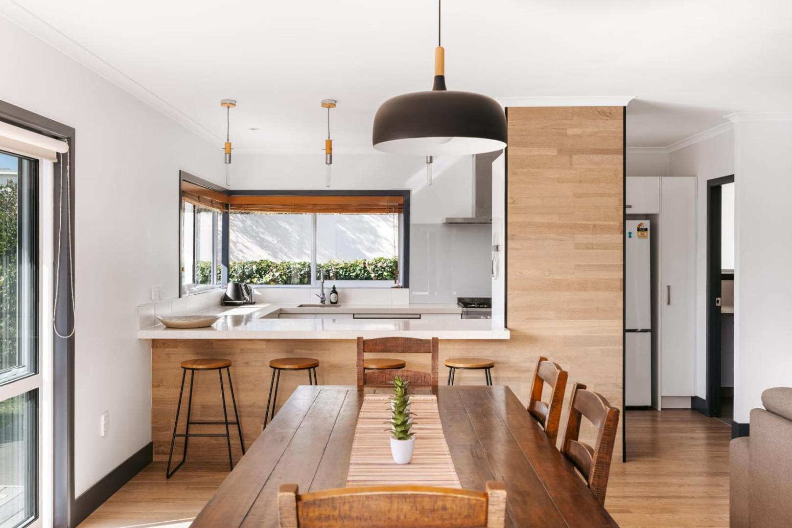 הוילה מאונט מאונגאנוי Seaside Beach Retreat - Outdoor Living מראה חיצוני תמונה